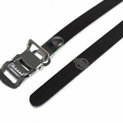 BLB Brick Lane Bikes Cinturino In Pelle Singolo - Nero
