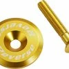 Reverse Tappo Della Cuffia Con Vite In Alluminio - Oro
