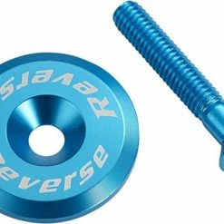 Reverse Tappo Della Cuffia Con Vite In Alluminio - Turchese