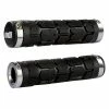ODI Grips Rogue Lock-On Bonus Pack - Manopole MTB - Nero/Argento