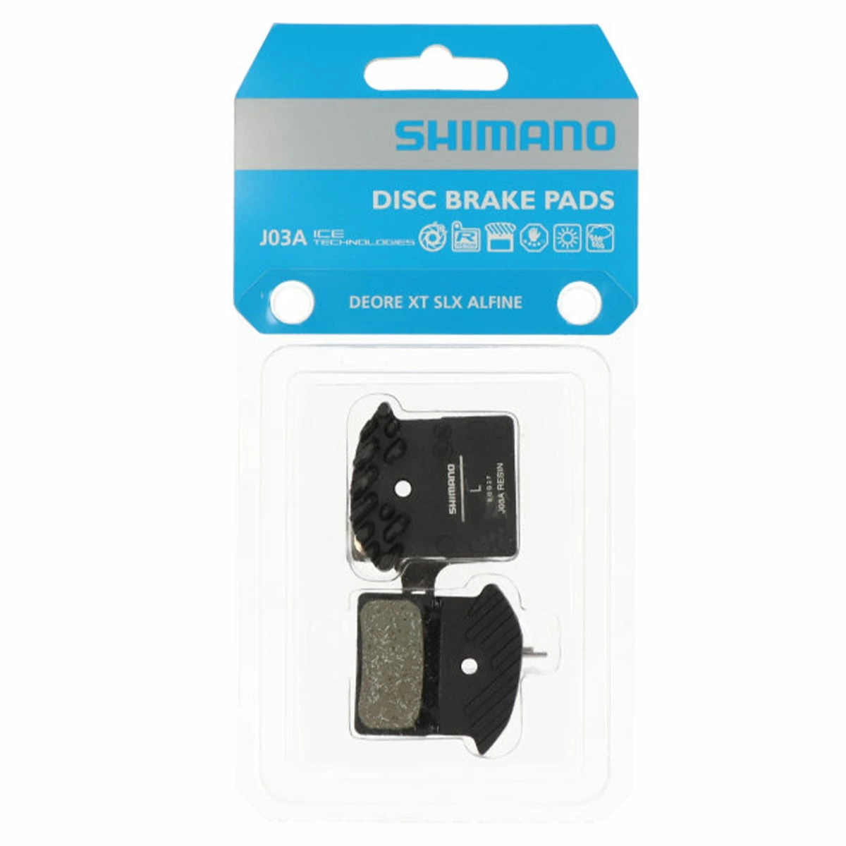 Shimano J03A Pattino Freno Ice-Tech Resin - XTR XT SLX Alfine - immagine 2