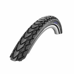 Schwalbe Pneumatico Marathon Mondial Copertoncino - 26x2.00 Pollici - RaceGuard - Strisce Riflettenti - Nero