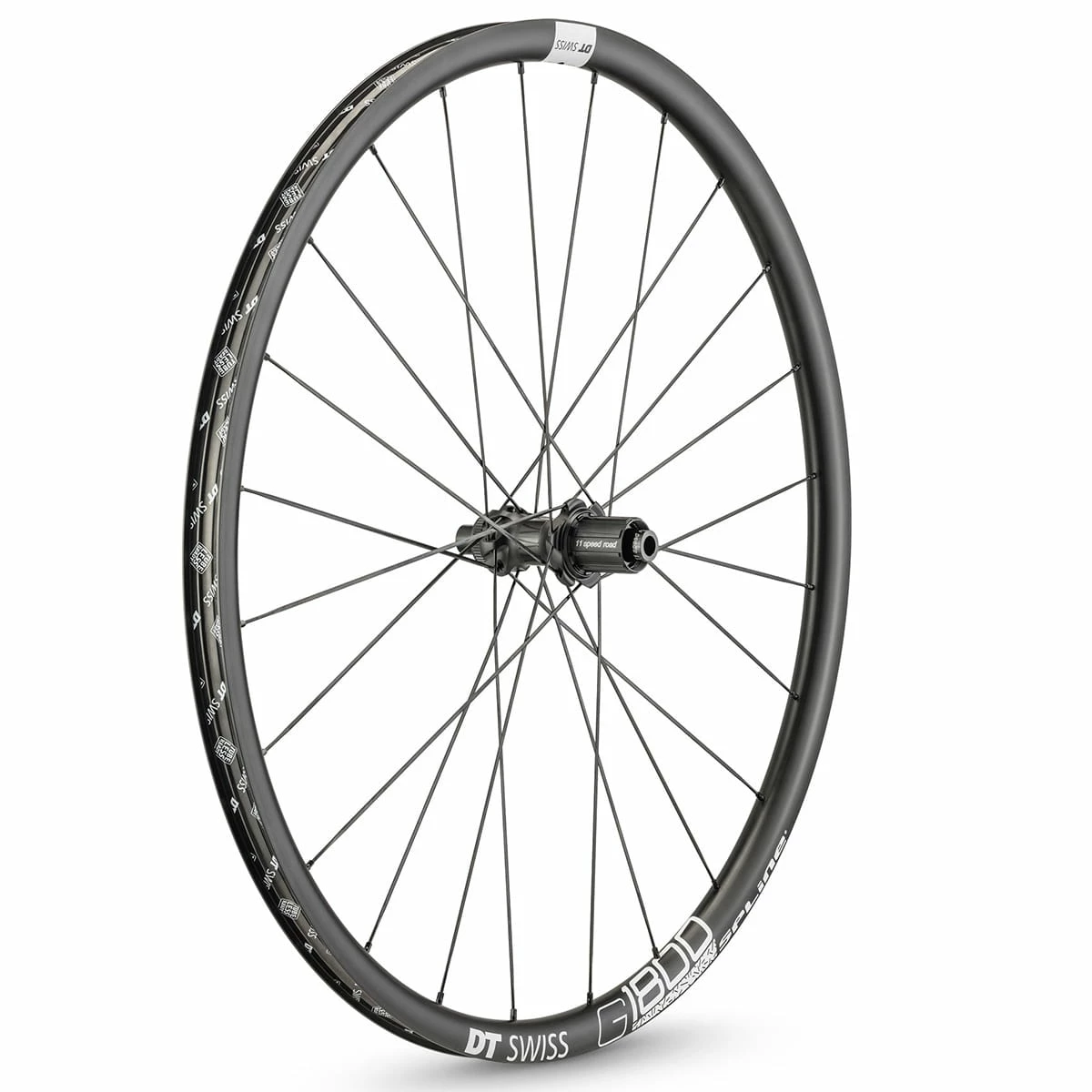 Dt-swiss Ruota G 1800 Spline Black Disc 27.5'' 25 Mm HR