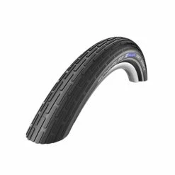 Schwalbe Pneumatico Fat Frank Clincher - 26x2.35 Pollici - K-Guard - Strisce Riflettenti - Nero