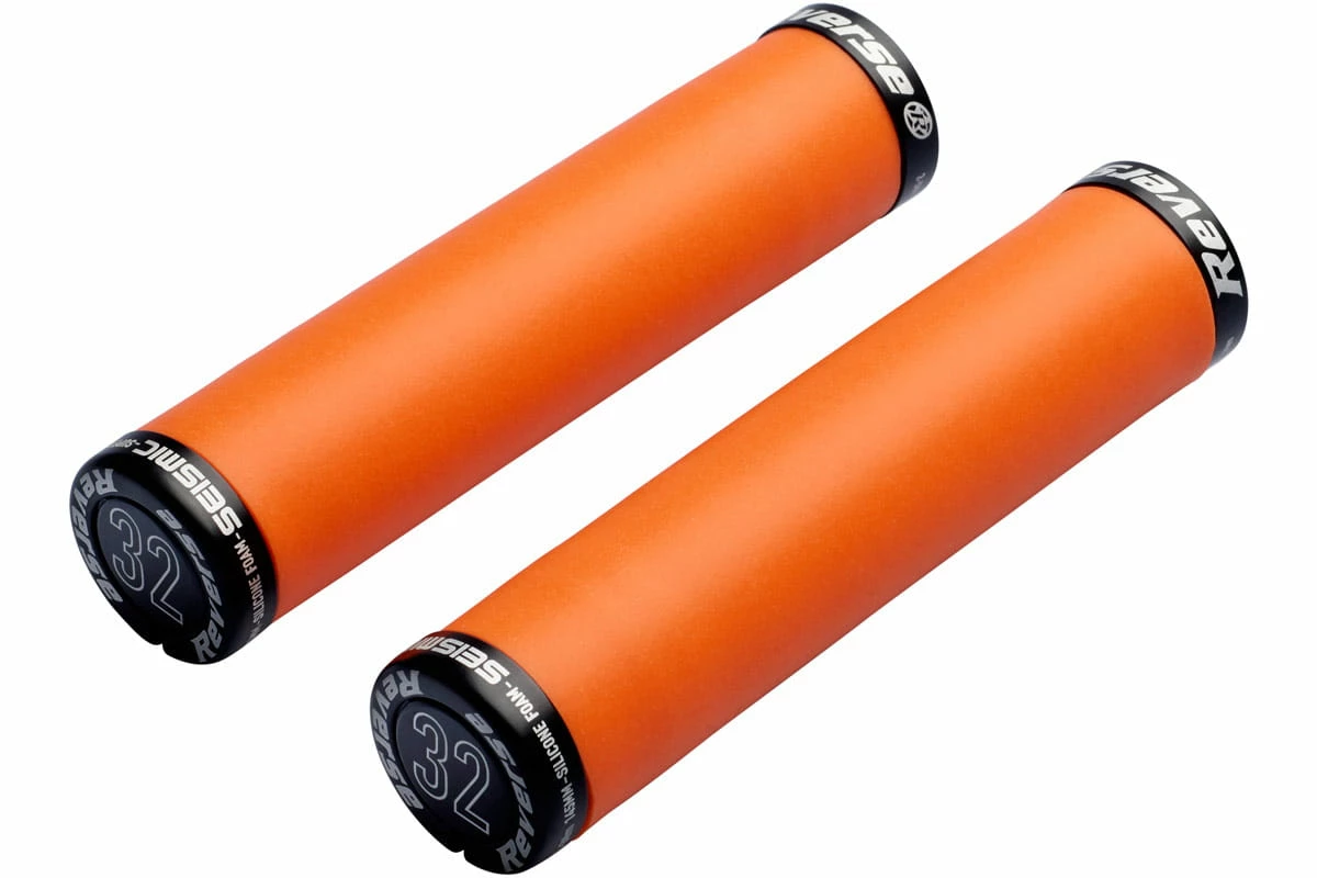Reverse Seismic Ergo Lock-On Grips - Arancione/nero