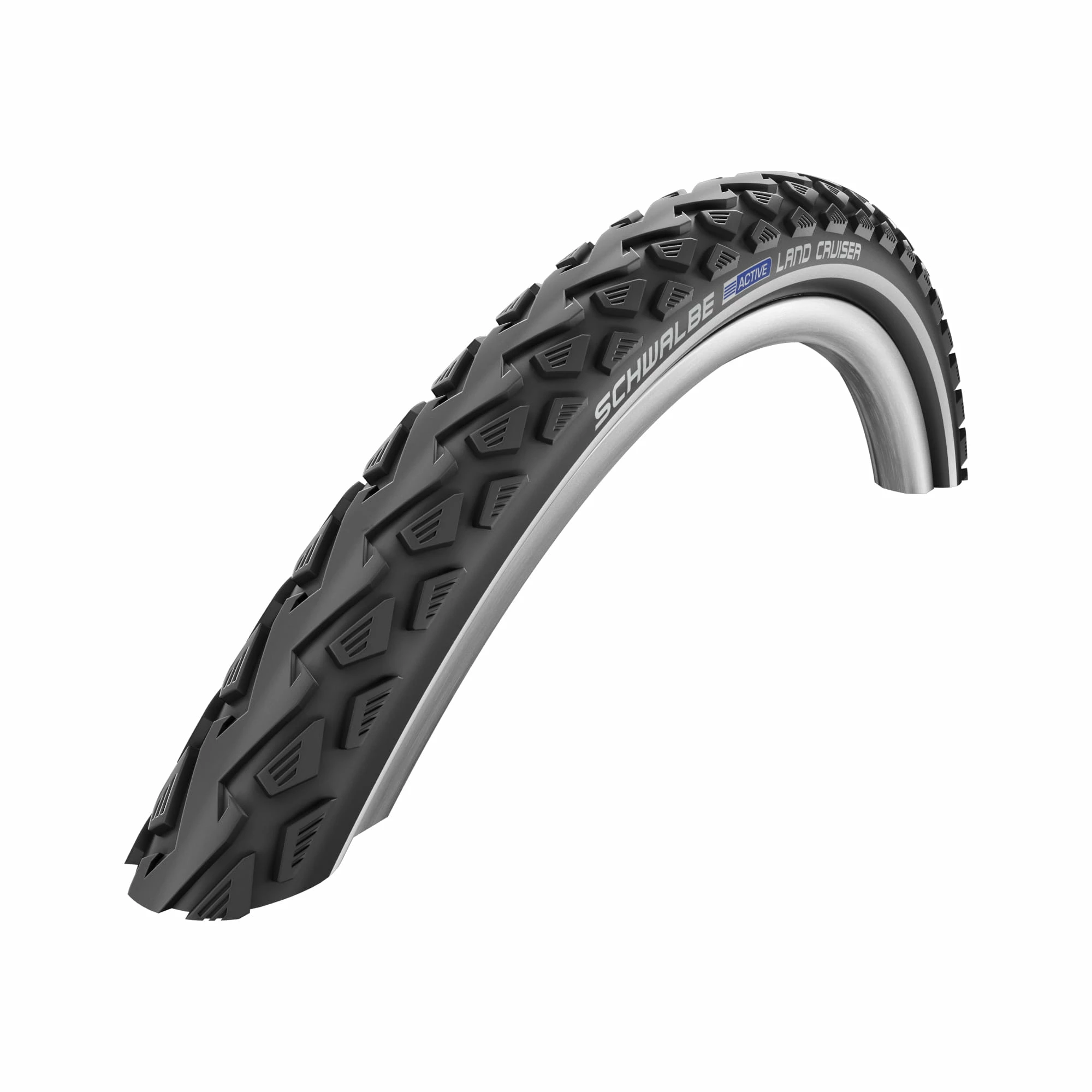 Schwalbe Pneumatico Land Cruiser Clincher - 28x1.60 Pollici - K-Guard - SBC - Nero - immagine 2