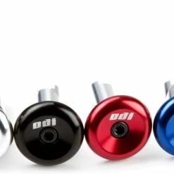ODI Grips Tappi Manubrio In Alluminio - Rosso