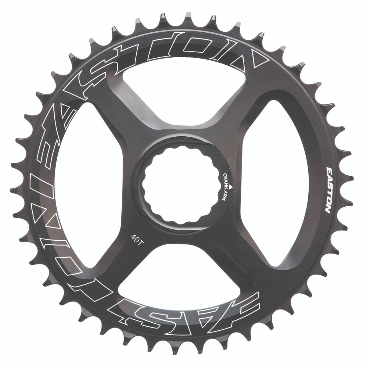 EASTON Direct Mount Cinch Flattop - Ingranaggio 12 Velocità - Nero - immagine 2