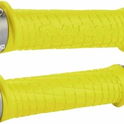 ODI Grips Troy Lee Lock On Grips - Nero - Grigio Ghiera