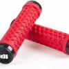ODI Grips Vans Lock-On Bonus Kit Grips - Rosso - Lockring Nero