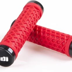 ODI Grips Vans Lock-On Bonus Kit Grips - Rosso - Lockring Nero
