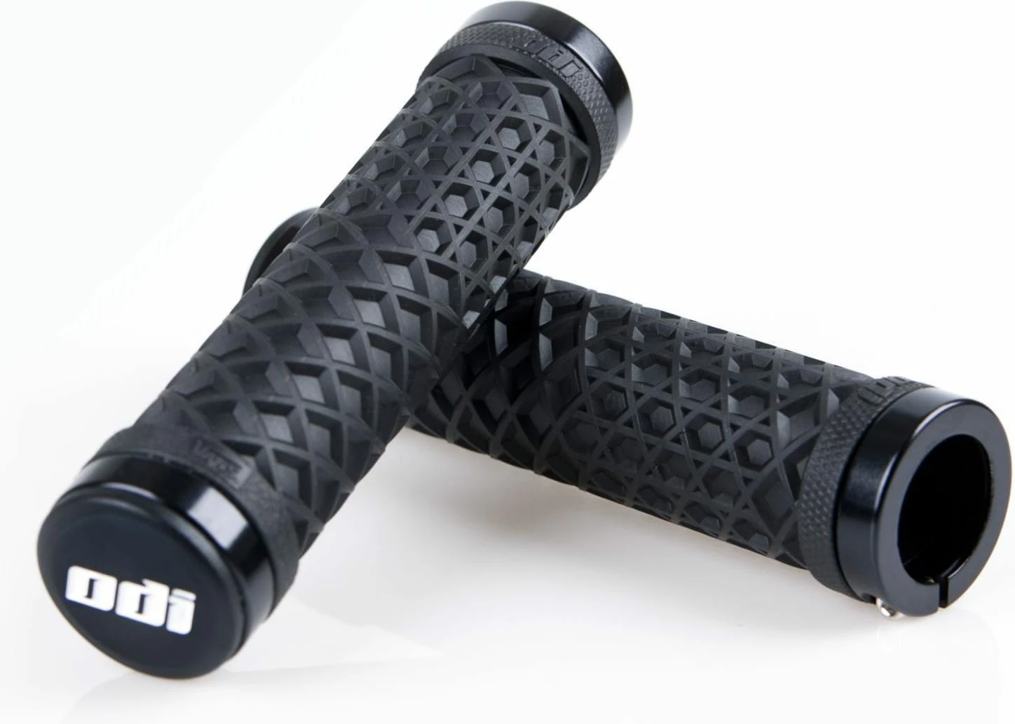 ODI Grips Vans Lock-On Bonus Kit Grips - Nero - Lockring Nero