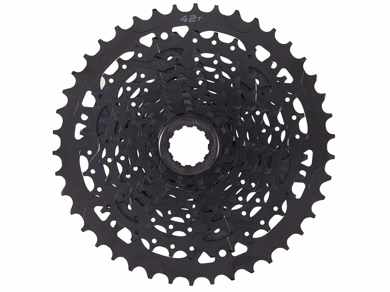 MICROSHIFT Cassetta Advent 9sp 11-42T Acciaio - Nero