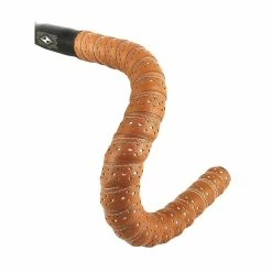 BLB Brick Lane Bikes Supreme Pro Faux Handlebar Tape - Marrone/Bianco