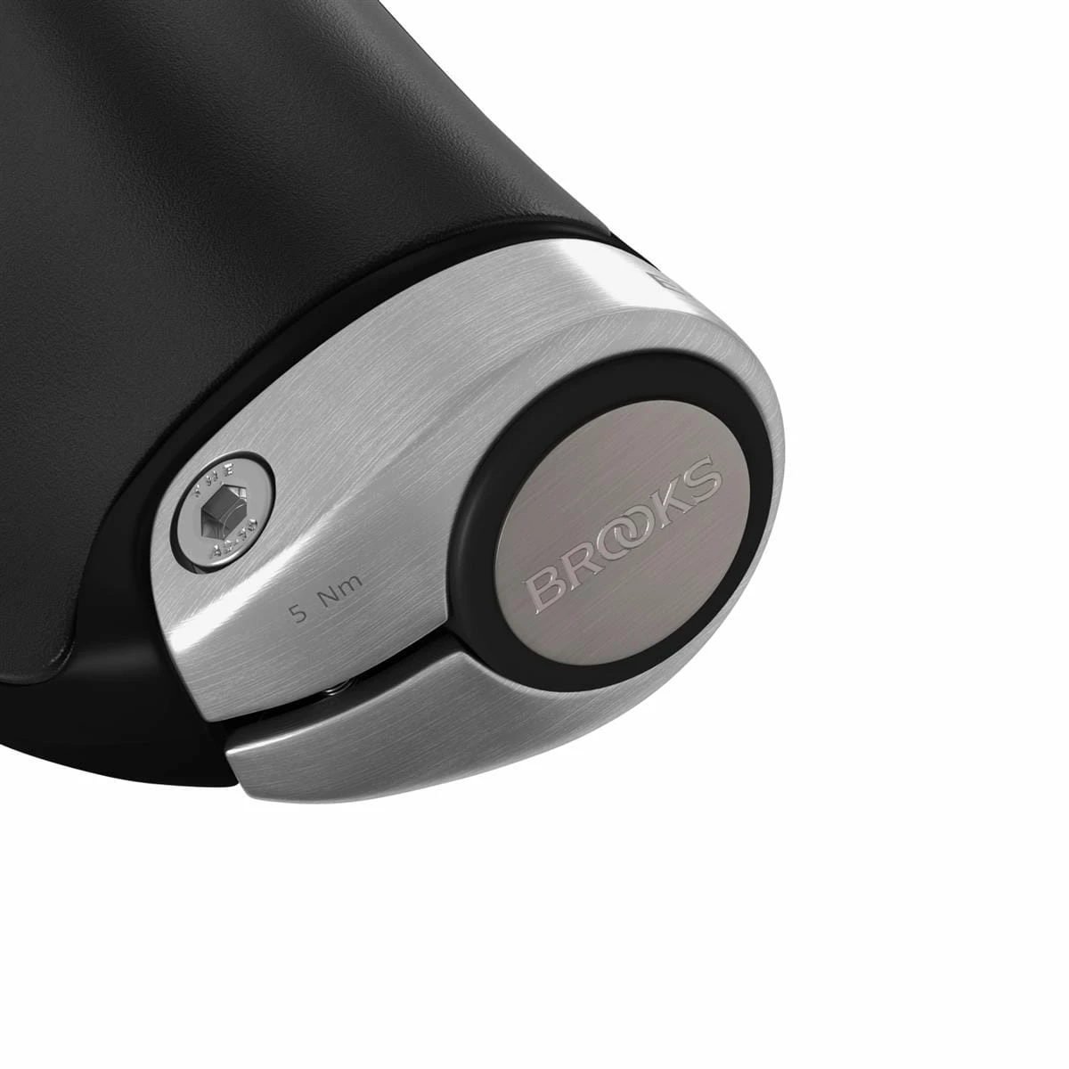 BROOKS GP1 Manopole In Pelle Nere - immagine 2