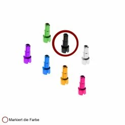 Dt-swiss Nipplo In Alluminio DT Standard - Nero