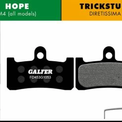 GALFER Pastiglie Freno Standard Per Hope / Trickstuff - Nero