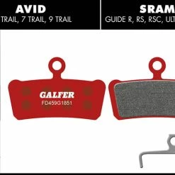 GALFER Pattino Freno Avanzato - Avid X0 Trail, 7 Trail, 9 Trail, SRAM Guide Tutti I Modelli