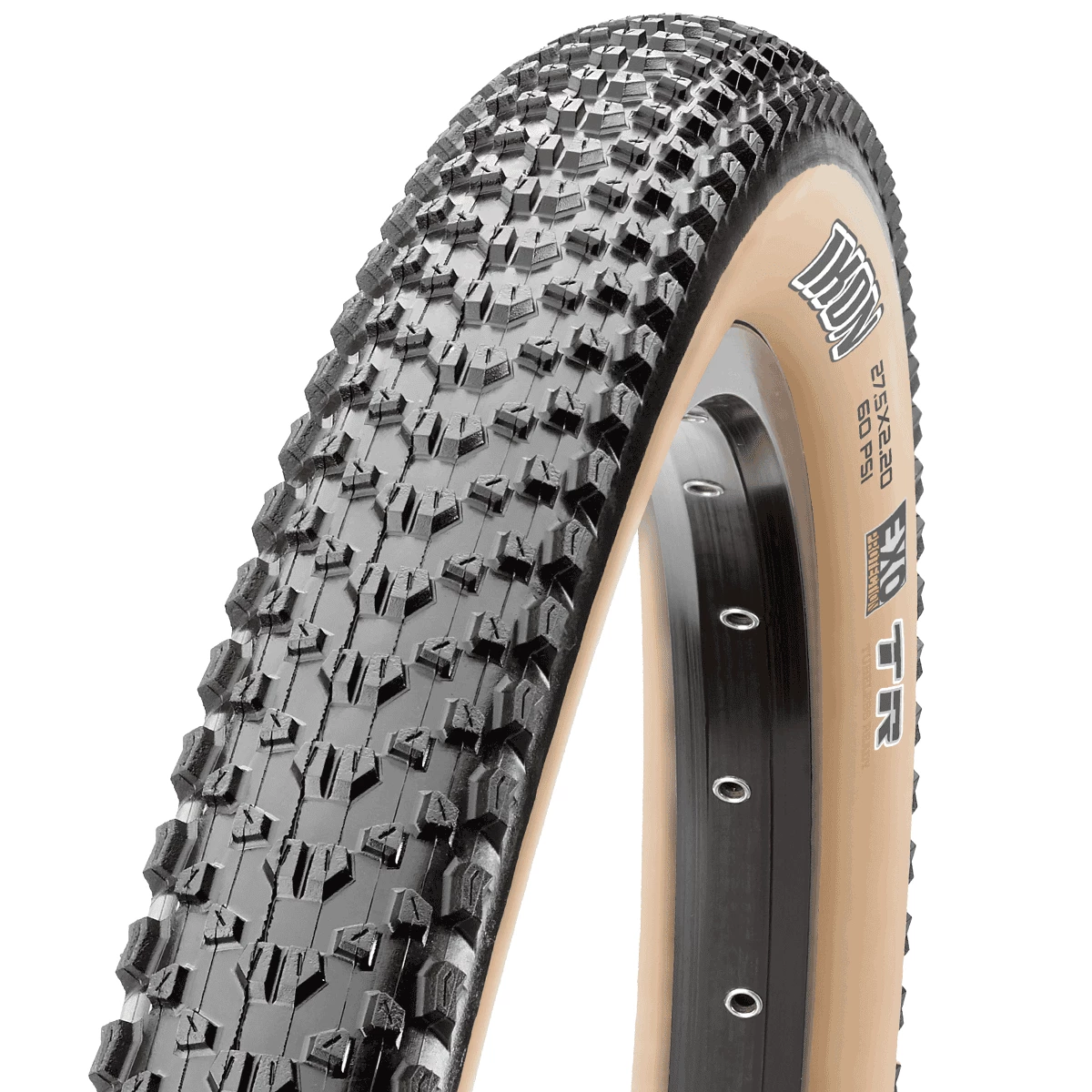 MAXXIS Pneumatico Pieghevole Ikon Tanwall - 27.5 X 2.2 Pollici - Dual - TR EXO