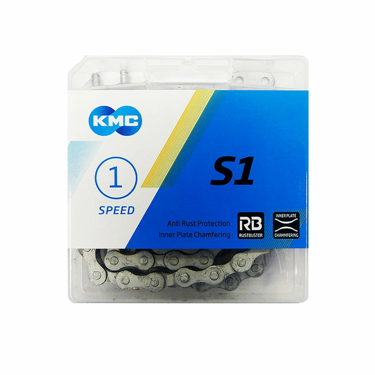 KMC Catena S1 Wide RB + 1 Velocità - Argento