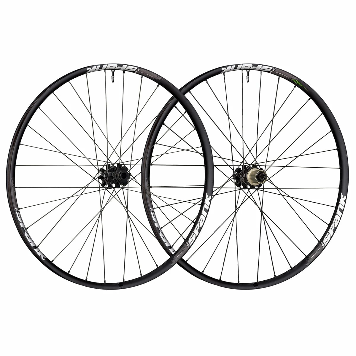 SPANK Set Di Ruote 350 Vibrocore Boost XD - Nero