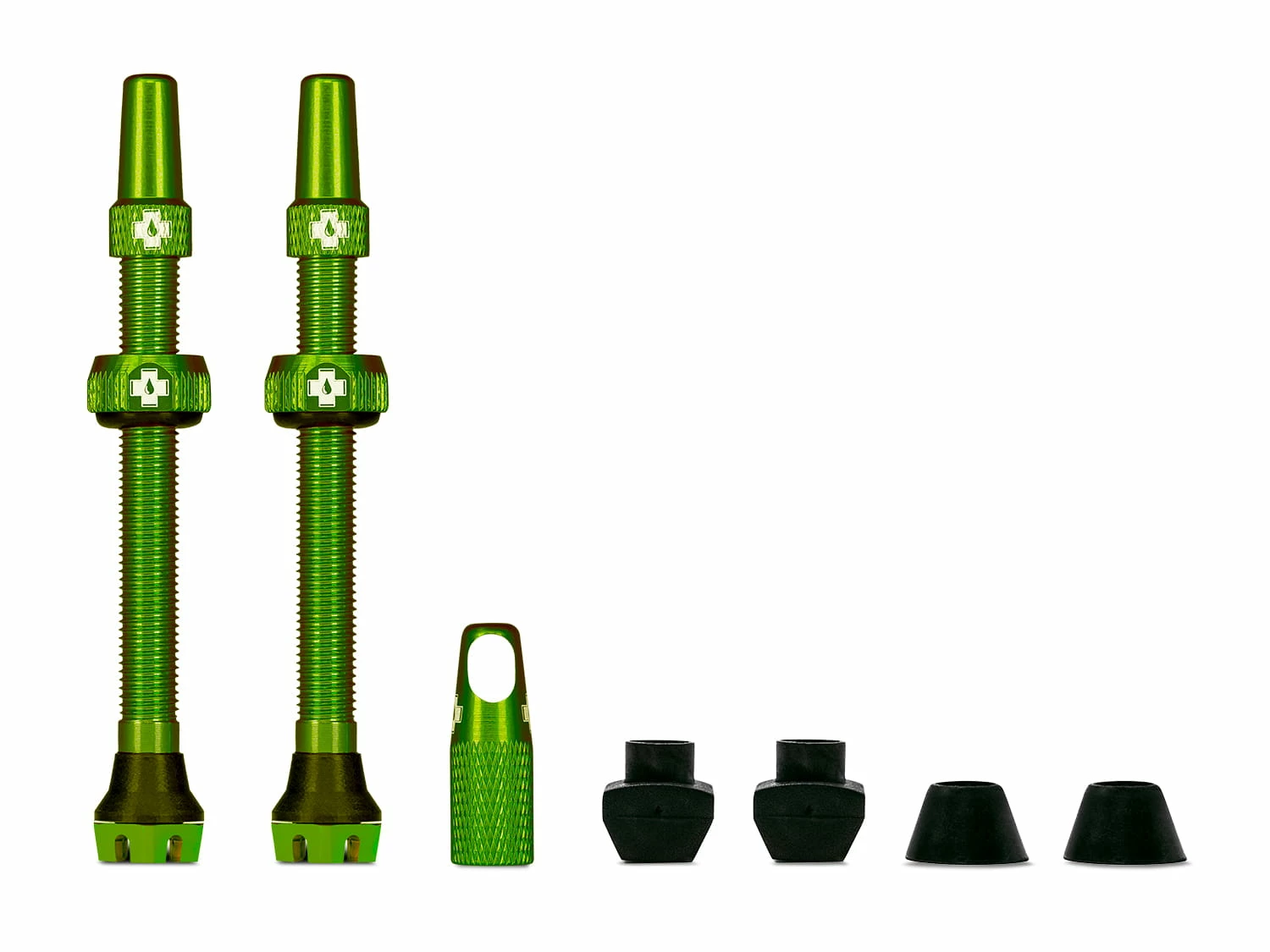 Muc-Off Valvole V2 Per Pneumatici Tubeless - Verde - MTB & Road