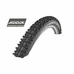 Schwalbe Pneumatico Smart Sam Clincher - 28x1.40 Pollici - LiteSkin - Addix Performance - Strisce Riflettenti