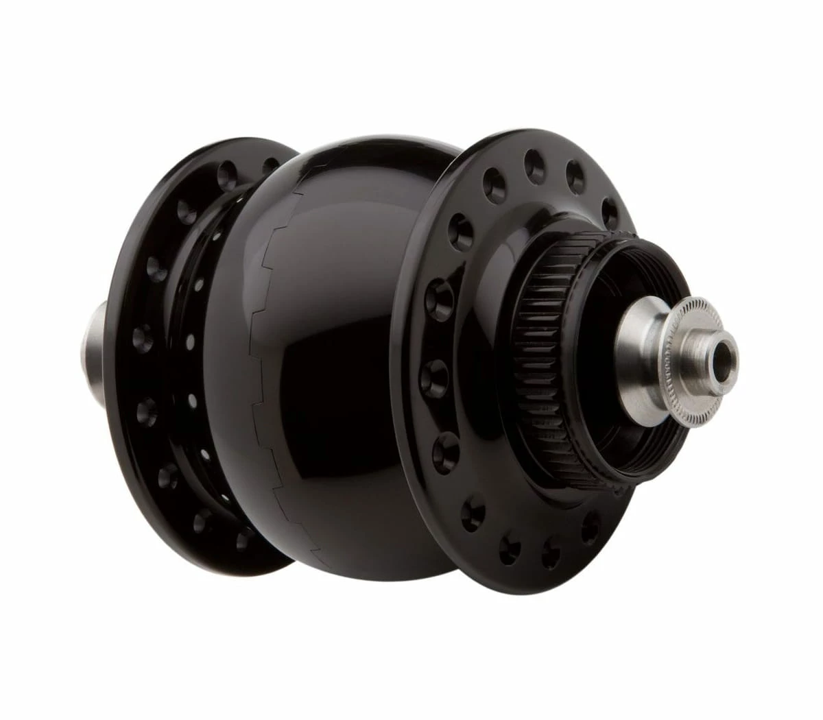 Dinamo Da Mozzo SON 28 Disc Centre Lock - Anodizzata Nera
