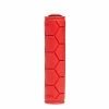 Fabric Silicone Slip On Grips - Rosso