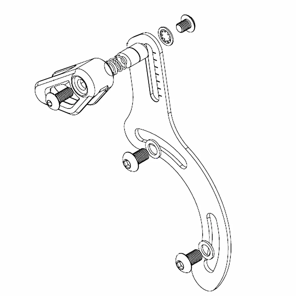 Reverse Guida E-catena Flip-Guide Per Motori Bosch Gen4 - immagine 2
