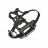 Wellgo M085 Pedale Per Bambini Con Toe Clip E Cinturino - Nero