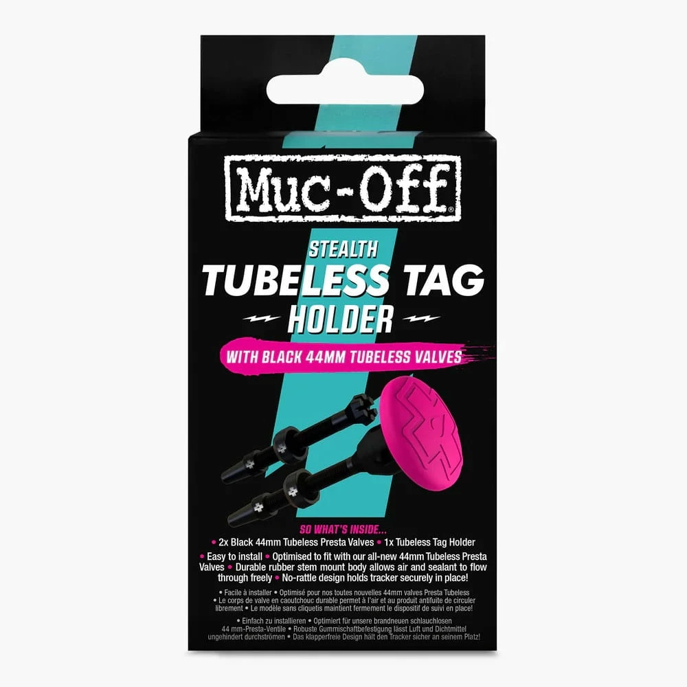 Muc-Off Portacartellino Tubeless E Valvole Da 44 Mm - Nero - immagine 6