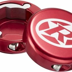 Reverse Bar Ends Tappi Del Manubrio Coppia - Rosso