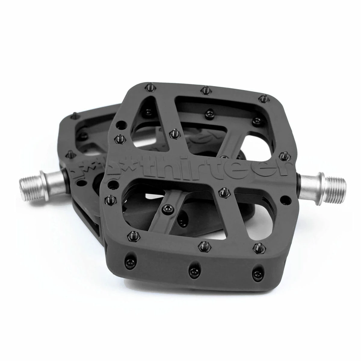 E-thirteen Base Flat Pedals - Nero - immagine 2