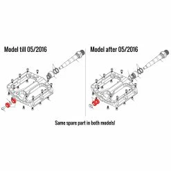 Reverse Cuscinetto A Sfera Per Il Pedale Black ONE