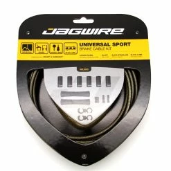 JAGWIRE Set Di Cavi Del Freno Universal Sport - Carbonio/argento