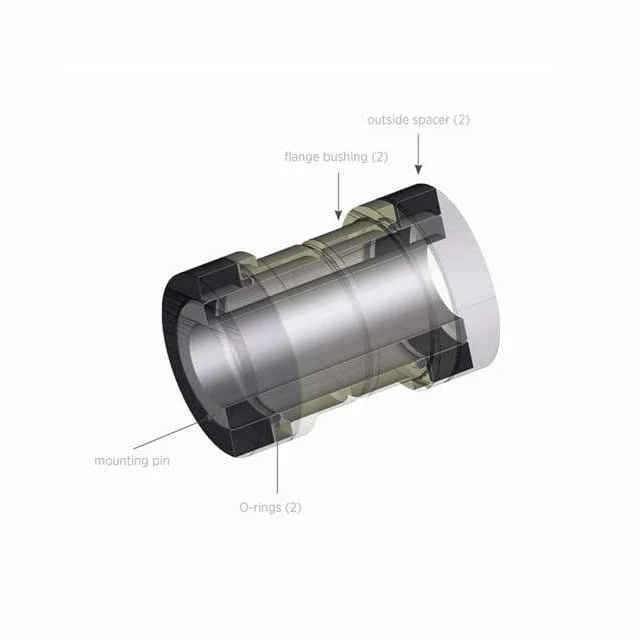 Fox Shox Boccole Dell'ammortizzatore 5 Pezzi - Foro 6 Mm - immagine 2