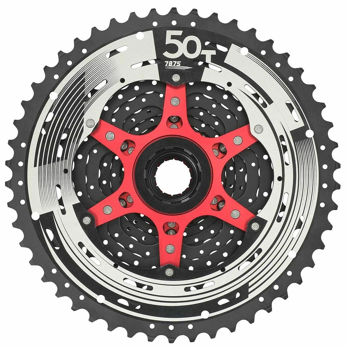 SUNRACE CSMZ91X WT5 10-50 Denti, 12 Velocità - Nero - immagine 2