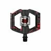 Crankbrothers Mallet Enduro LS Pedale Senza Clip - Edizione Limitata Splatter Nero/Rosso