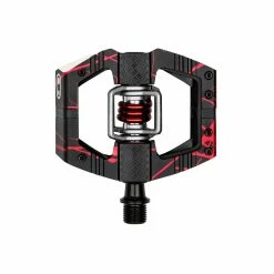 Crankbrothers Mallet Enduro LS Pedale Senza Clip - Edizione Limitata Splatter Nero/Rosso