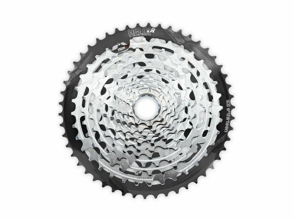 E-thirteen Cassetta Helix Race 11 Velocità - 9-46 Denti - Grigio