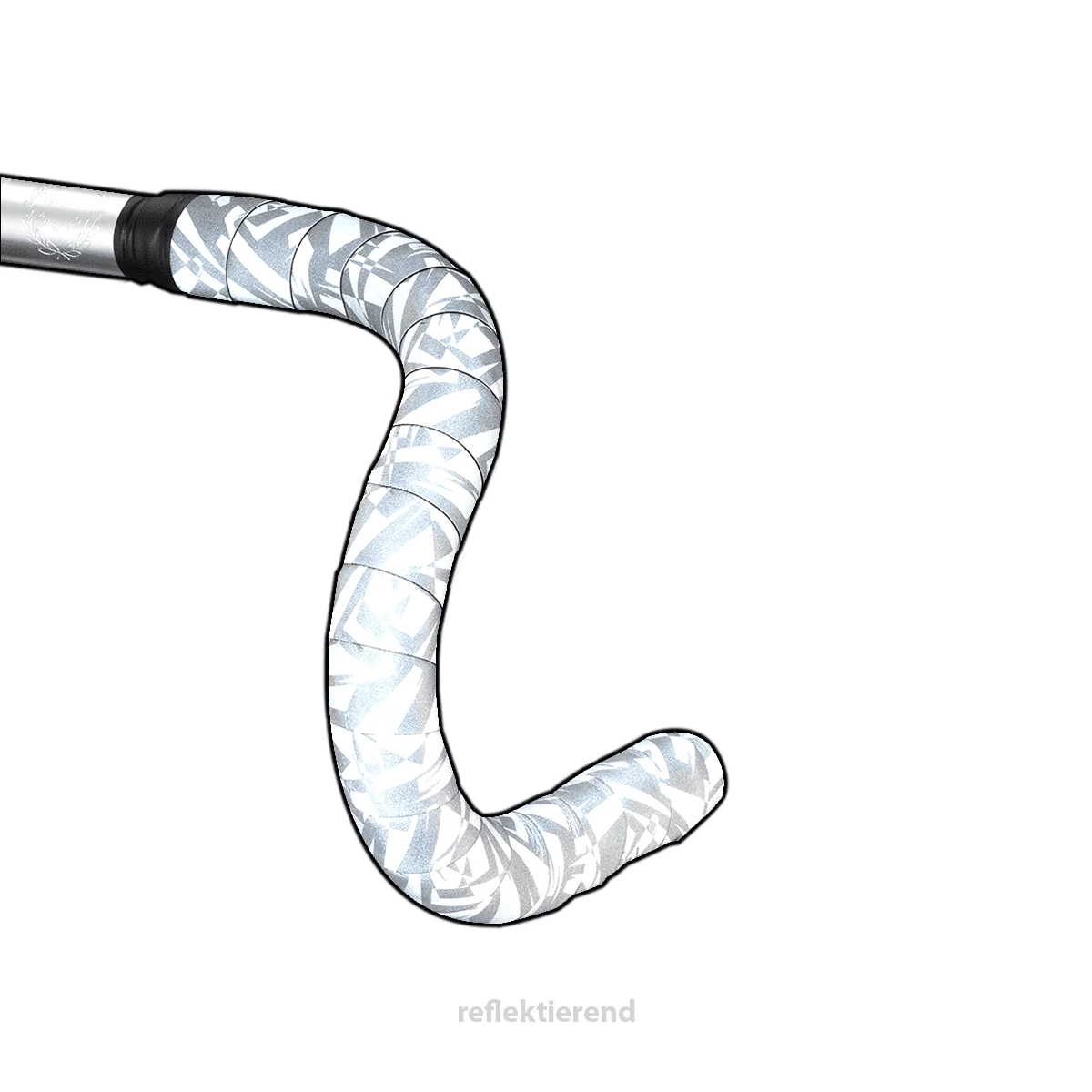 BLB Brick Lane Bikes Supreme Pro Handlebar Tape Riflettente - Geometric - immagine 2