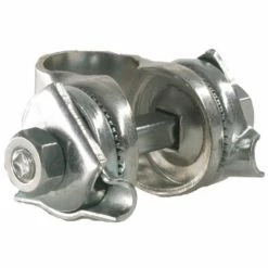 Point-Racing Morsetto Per Reggisella - Puntone Rotondo - Argento