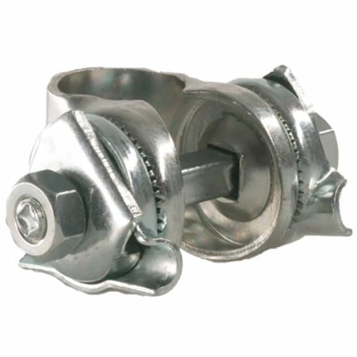 Point-Racing Morsetto Per Reggisella - Puntone Rotondo - Argento