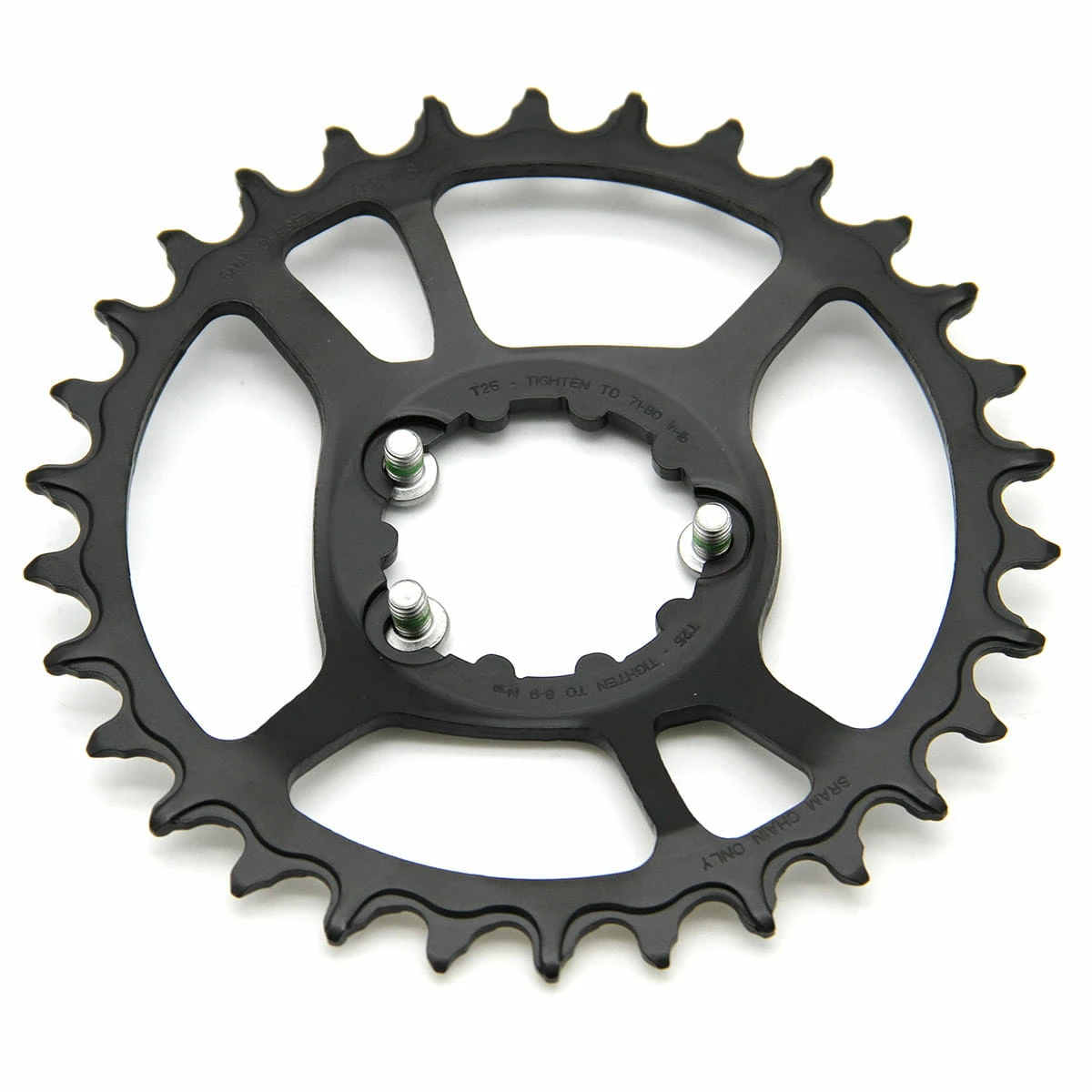 SRAM Ingranaggio X-Sync 2 Eagle CF 30 Denti 6 Mm Offset In Acciaio - immagine 2