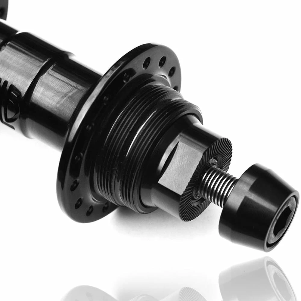 BLB Brick Lane Bikes Mozzo Ruota Posteriore King Hub - Fisso/fisso - Nero - immagine 4