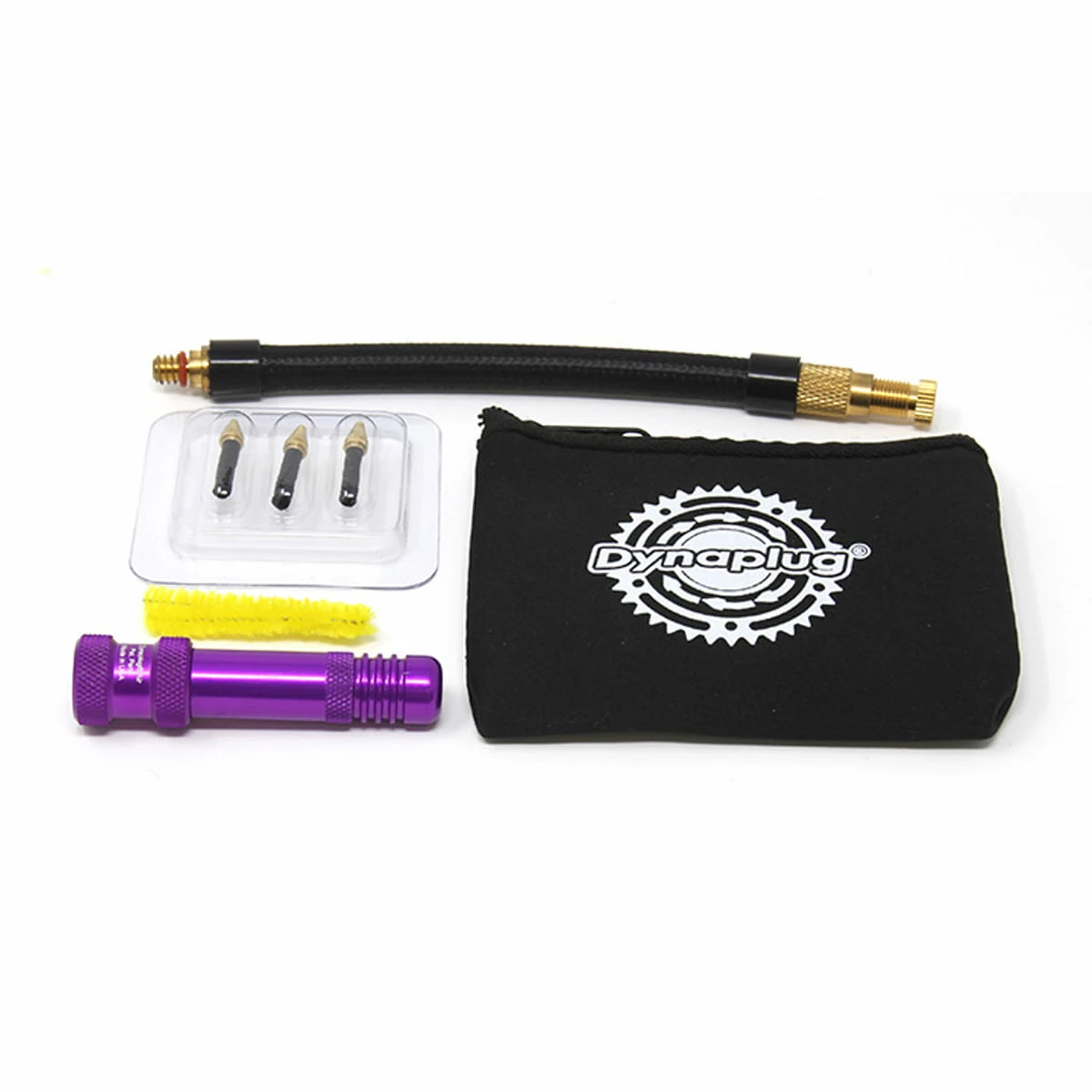Dynaplug Kit Di Riparazione E Ventilazione Tubeless Per MTB - Viola