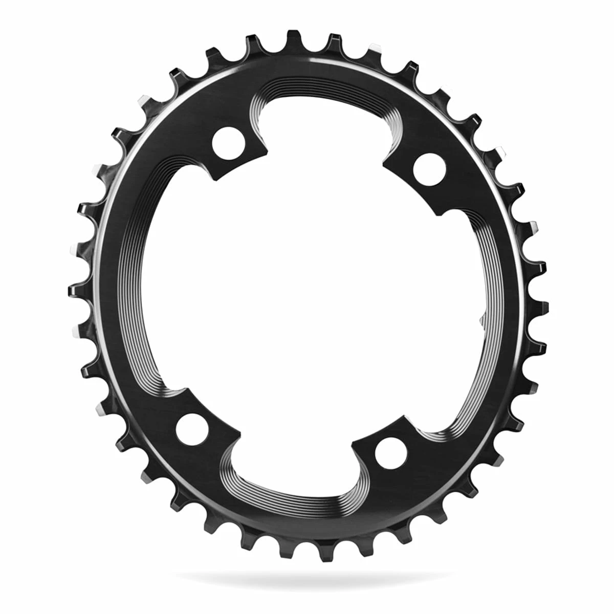 Absolute Black Ingranaggio Gravel 1X A 4 Bracci - Nero