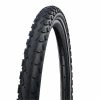 Schwalbe Pneumatico Land Cruiser Plus Copertoncino - 28x2.15 Pollici - PunctureGuard - Strisce Riflettenti - Nero