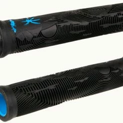 ODI Grips Hucker Signature BMX Grips Senza Flangia - Nero/blu